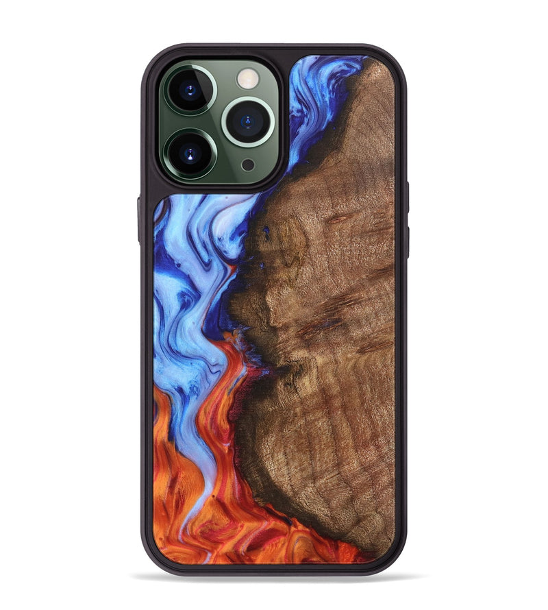 iPhone 13 Pro Max Wood Phone Case - Rosalyn (Fire & Ice, 736849)
