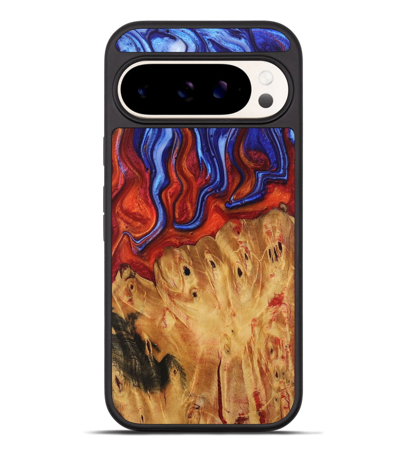 Pixel 9 Pro XL Wood Phone Case - Isabell (Fire & Ice, 736852)