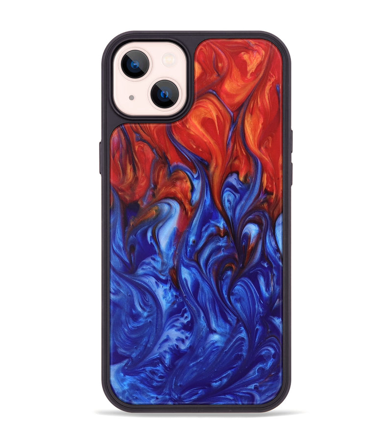 iPhone 14 Plus ResinArt Phone Case - Danelle (Fire & Ice, 736853)