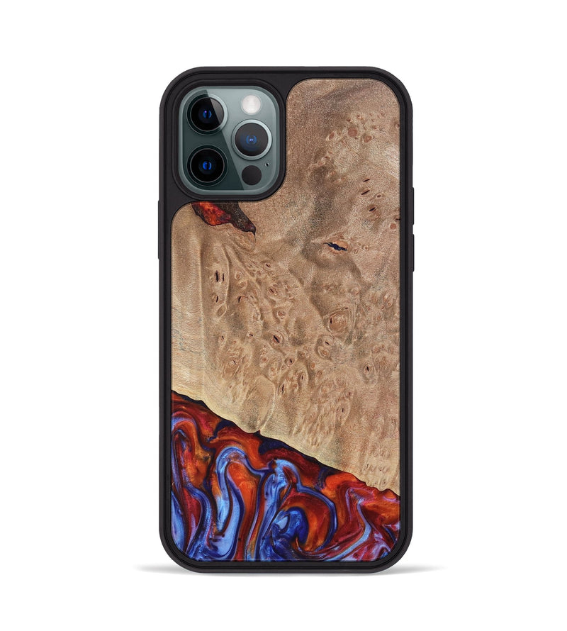 iPhone 12 Pro Wood Phone Case - Aloise (Fire & Ice, 736855)