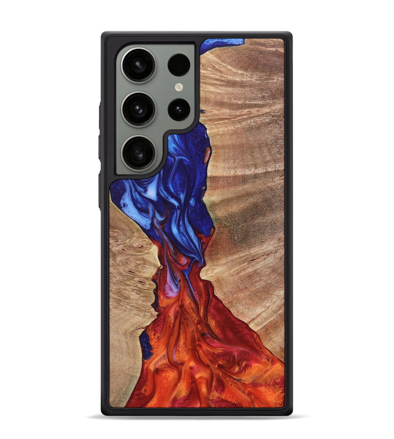 Galaxy S24 Ultra Wood Phone Case - Margy (Fire & Ice, 736861)