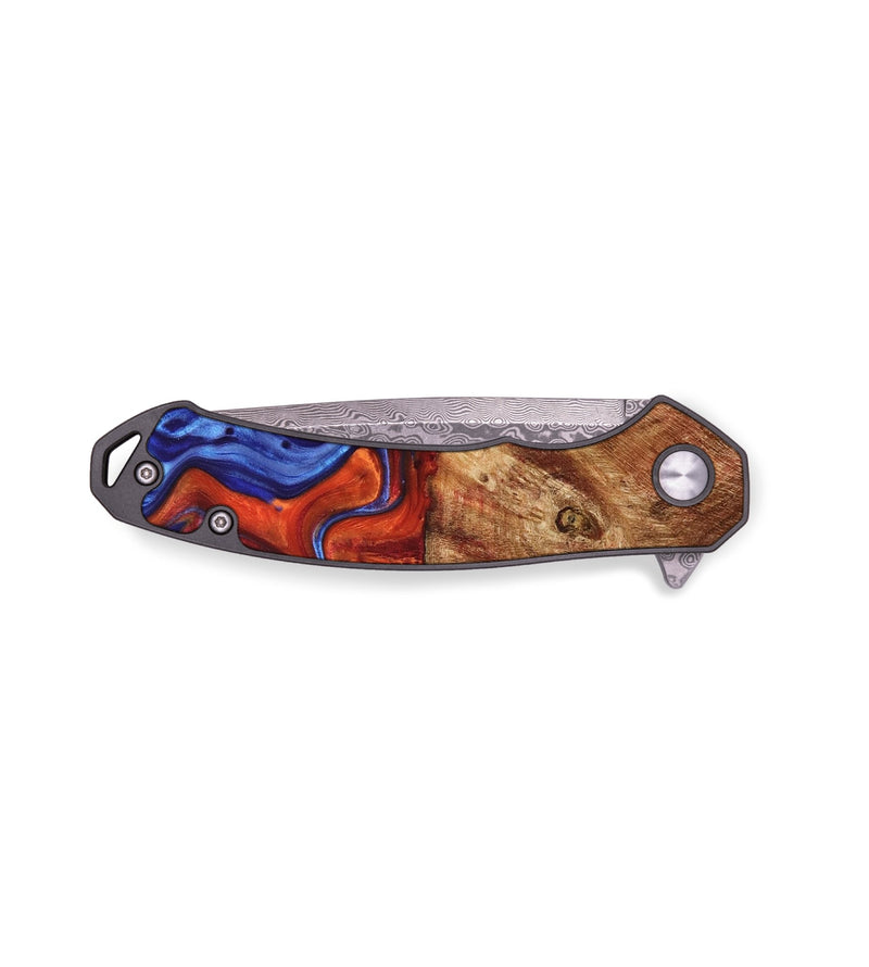 EDC Wood Pocket Knife - Ashtyn (Fire & Ice, 736878)