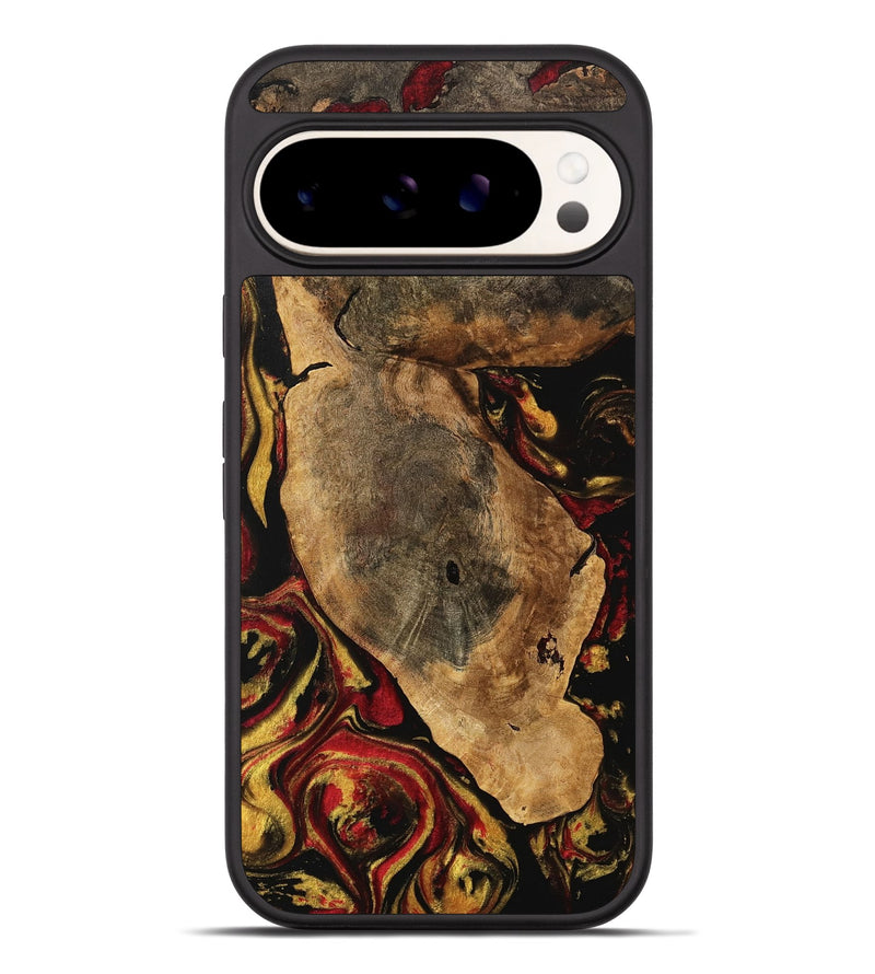 Pixel 9 Pro XL Wood Phone Case - Jacinta (Red, 738885)