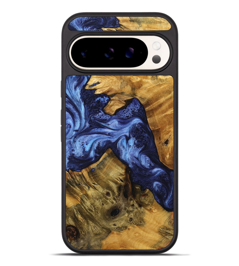 Pixel 9 Pro XL Wood Phone Case - Joey (Blue, 739377)