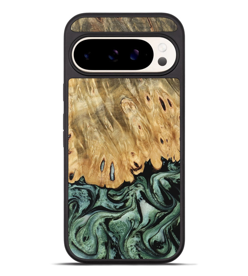 Pixel 9 Pro XL Wood Phone Case - Joesph (Green, 745917)