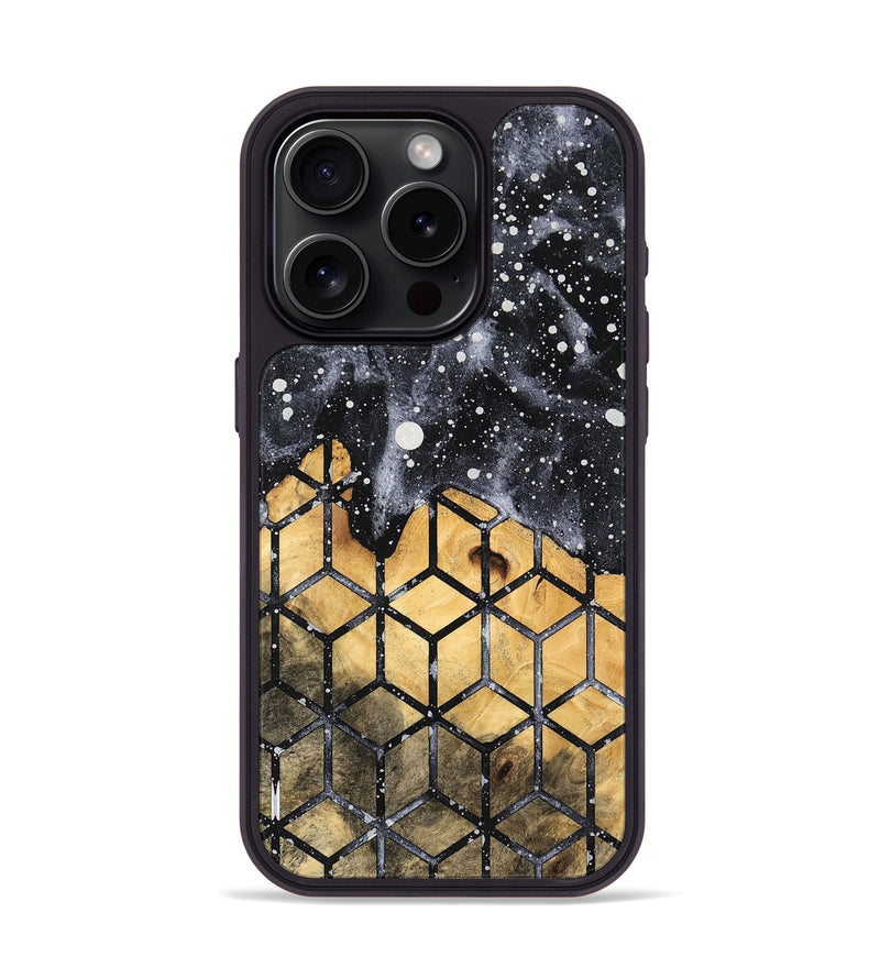iPhone 15 Pro Wood Phone Case - Lenard (Fusion, 747141)