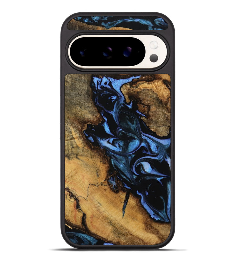 Pixel 9 Pro XL Wood Phone Case - Glenna (Blue, 750014)