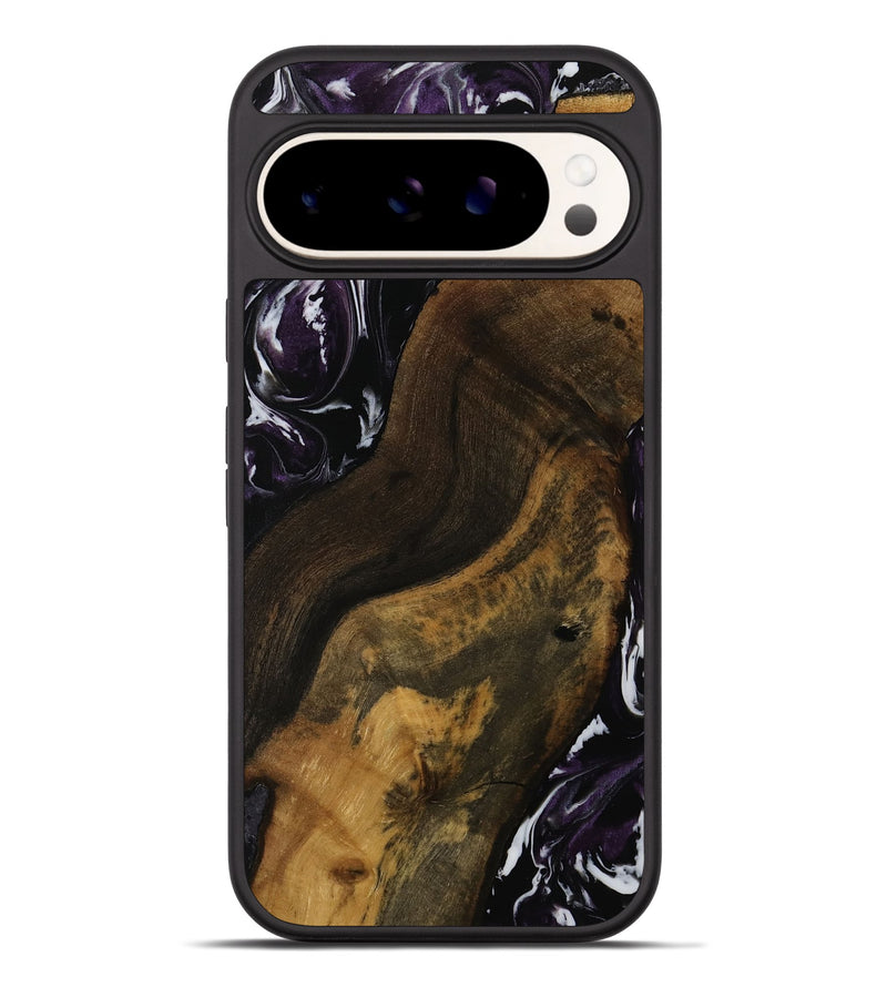 Pixel 9 Pro XL Wood Phone Case - Evelin (Purple, 752344)