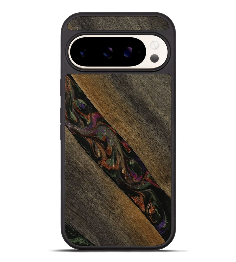 Pixel 9 Pro XL Wood Phone Case - Emily (Green, 752521)