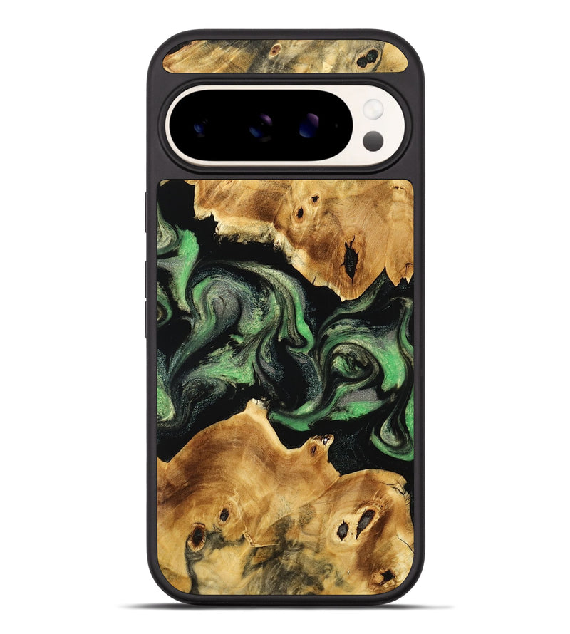 Pixel 9 Pro XL Wood Phone Case - Fiona (Green, 758877)