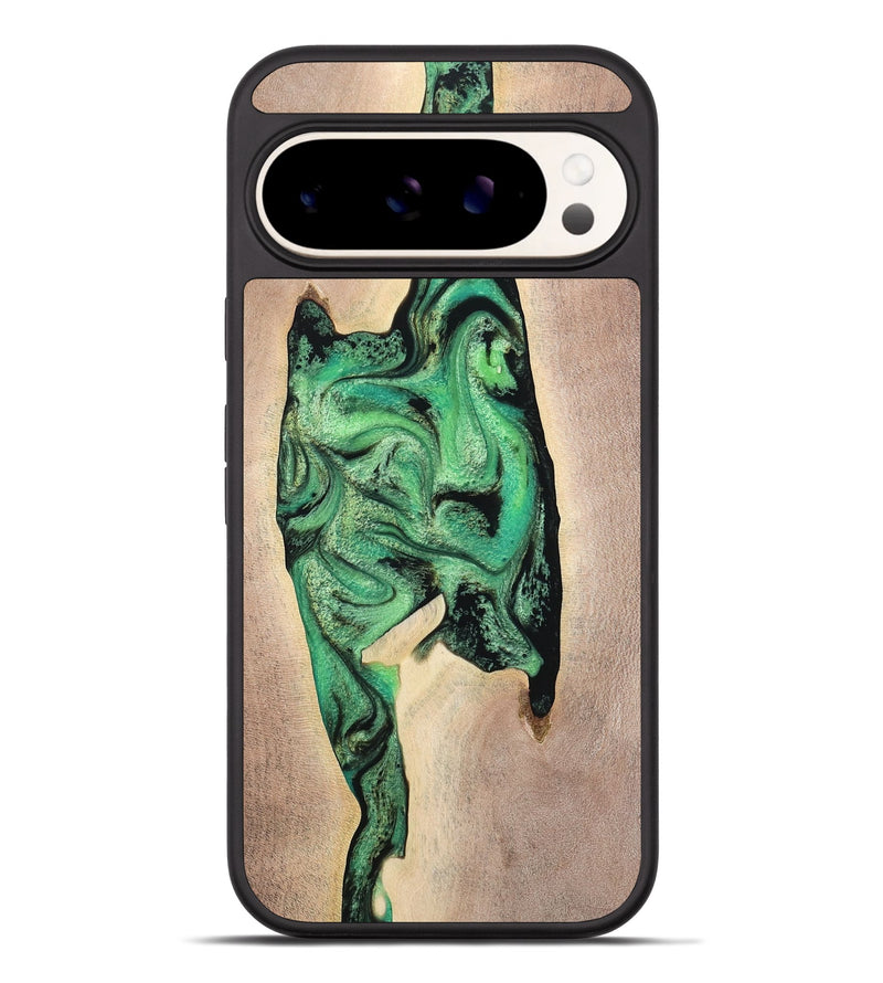 Pixel 9 Pro XL Wood Phone Case - Hadlee (Green, 759804)