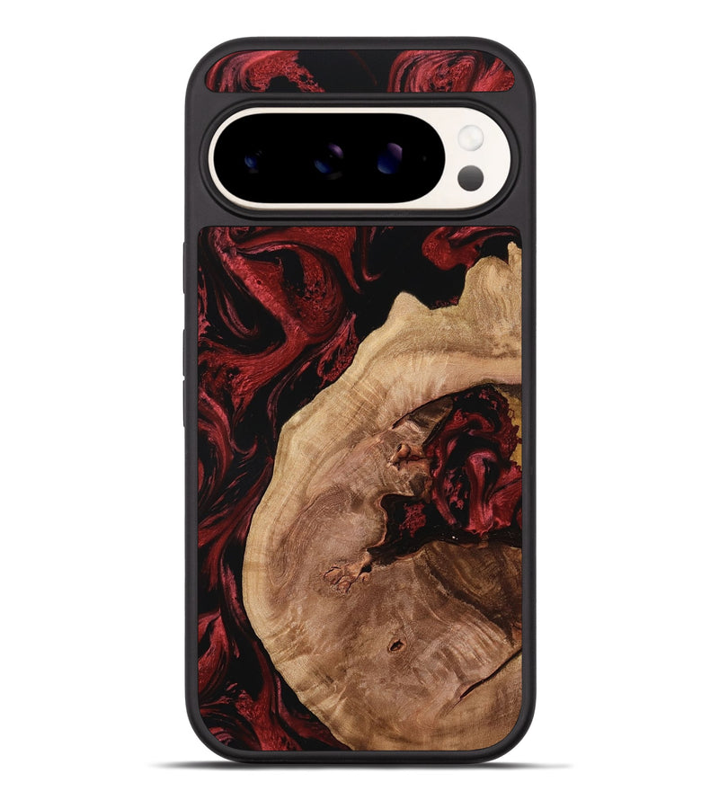 Pixel 9 Pro XL Wood Phone Case - Jammie (Red, 760885)