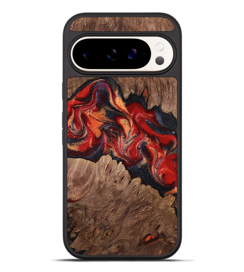 Pixel 9 Pro XL Wood Phone Case - Horatio (Red, 761530)
