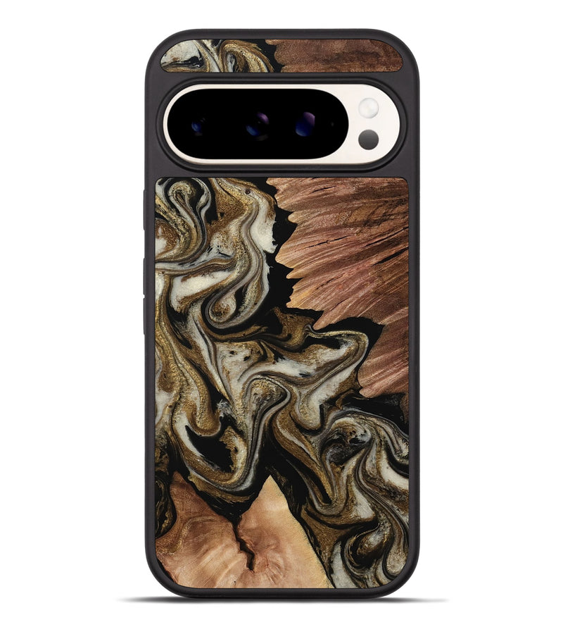 Pixel 9 Pro XL Wood Phone Case - Ferne (Black & White, 763279)