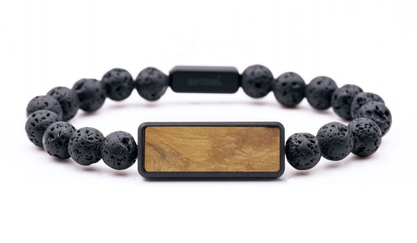 Lava Bead Wood Bracelet - Sabrina (Wood Burl, 764520)