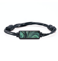 Classic ResinArt Bracelet - Khalil (Green, 765633)
