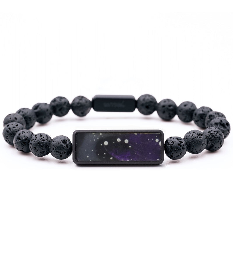 Lava Bead ResinArt Bracelet - Goldie (Cosmos, 765708)