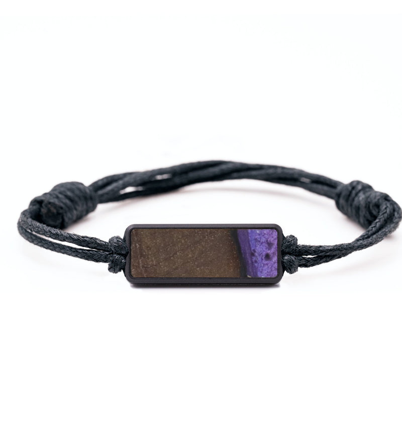 Classic Wood Bracelet - Vanessa (Purple, 766373)