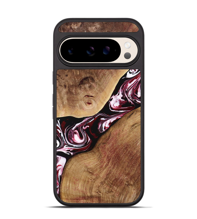 Pixel 10 Wood Phone Case - Mylee (Red, 770384)