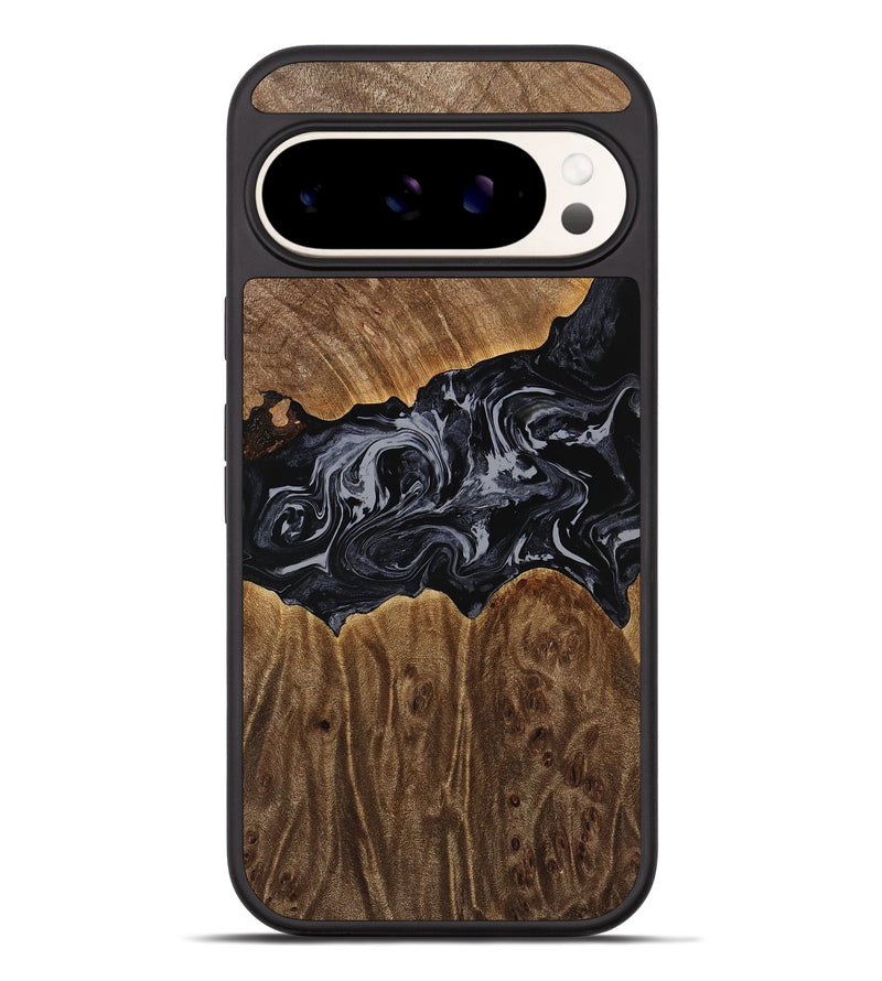 Pixel 9 Pro XL Wood Phone Case - Giles (Black & White, 770940)