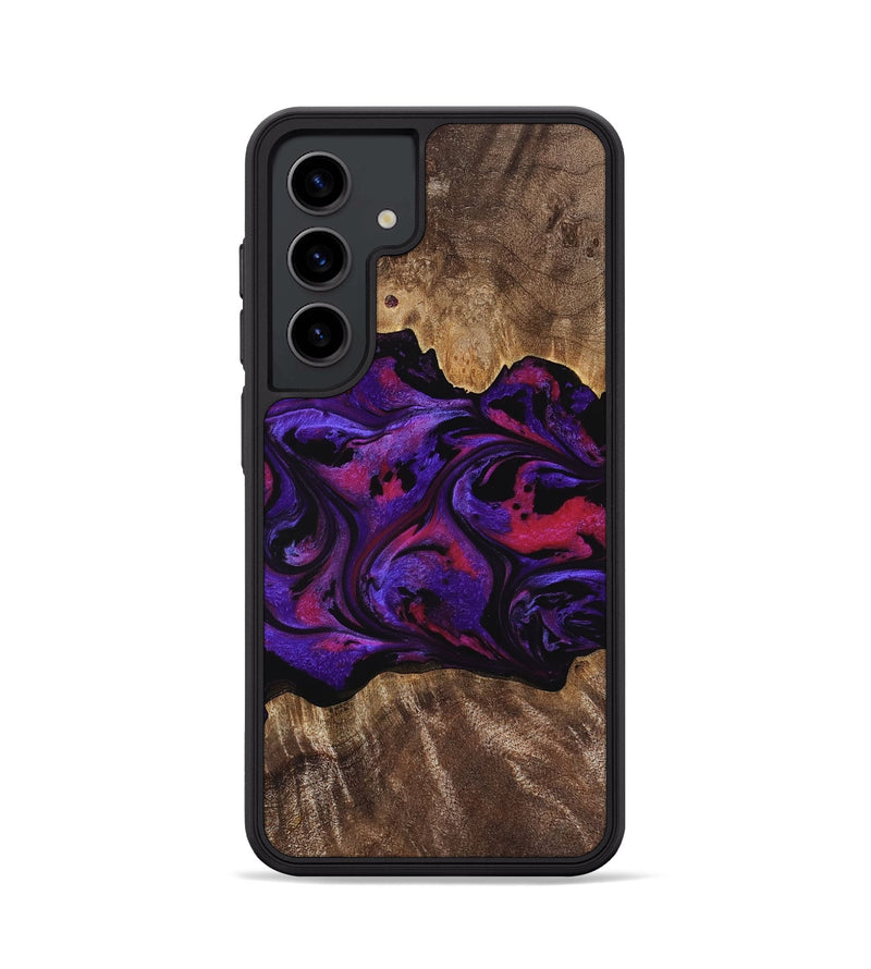 Galaxy S24 Wood Phone Case - Altha (Purple, 771501)