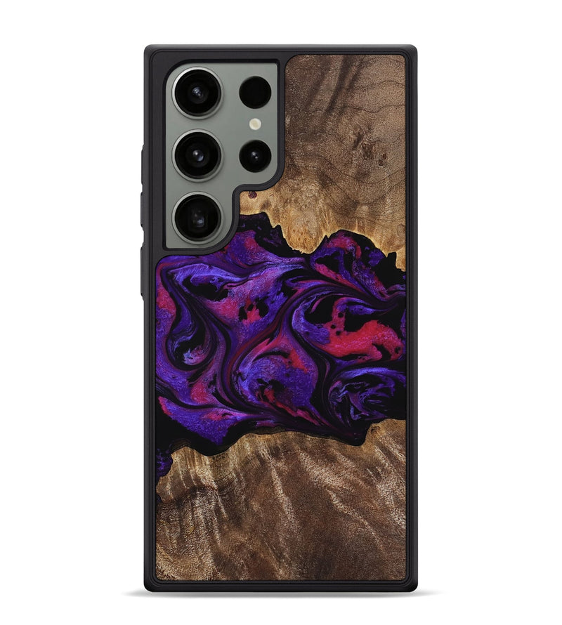 Galaxy S24 Ultra Wood Phone Case - Altha (Purple, 771501)