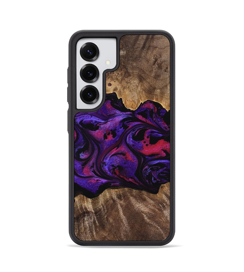Galaxy S25 Wood Phone Case - Altha (Purple, 771501)