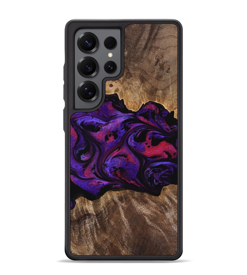 Galaxy S25 Ultra Wood Phone Case - Altha (Purple, 771501)