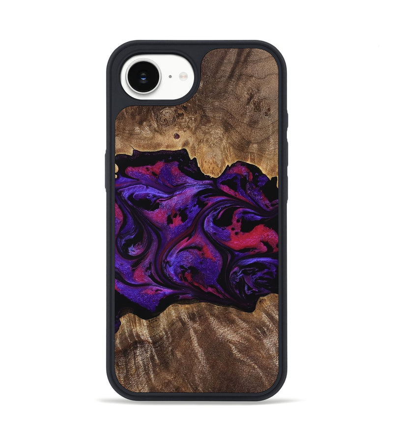 iPhone 16e Wood Phone Case - Altha (Purple, 771501)