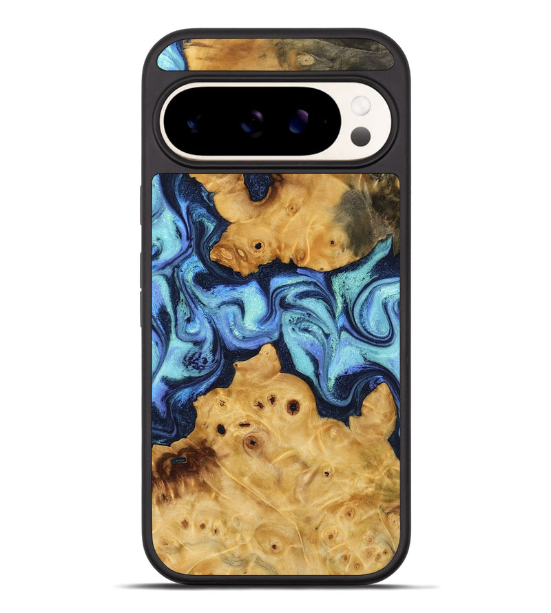Pixel 9 Pro XL Wood Phone Case - Jodi (Blue, 771798)