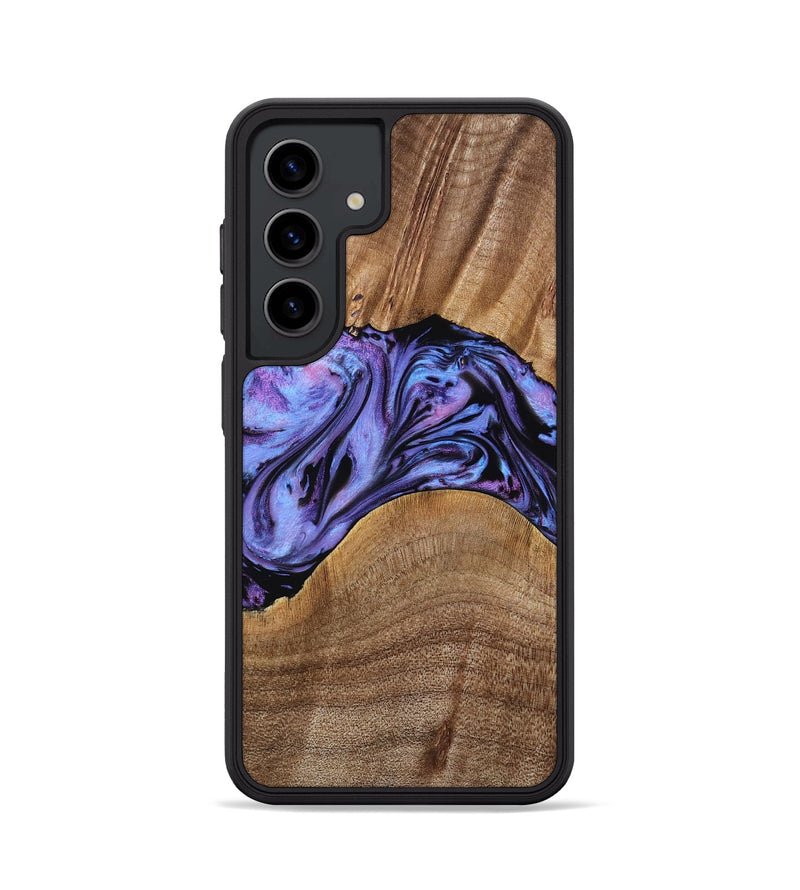 Galaxy S24 Wood Phone Case - Macy (Purple, 771813)