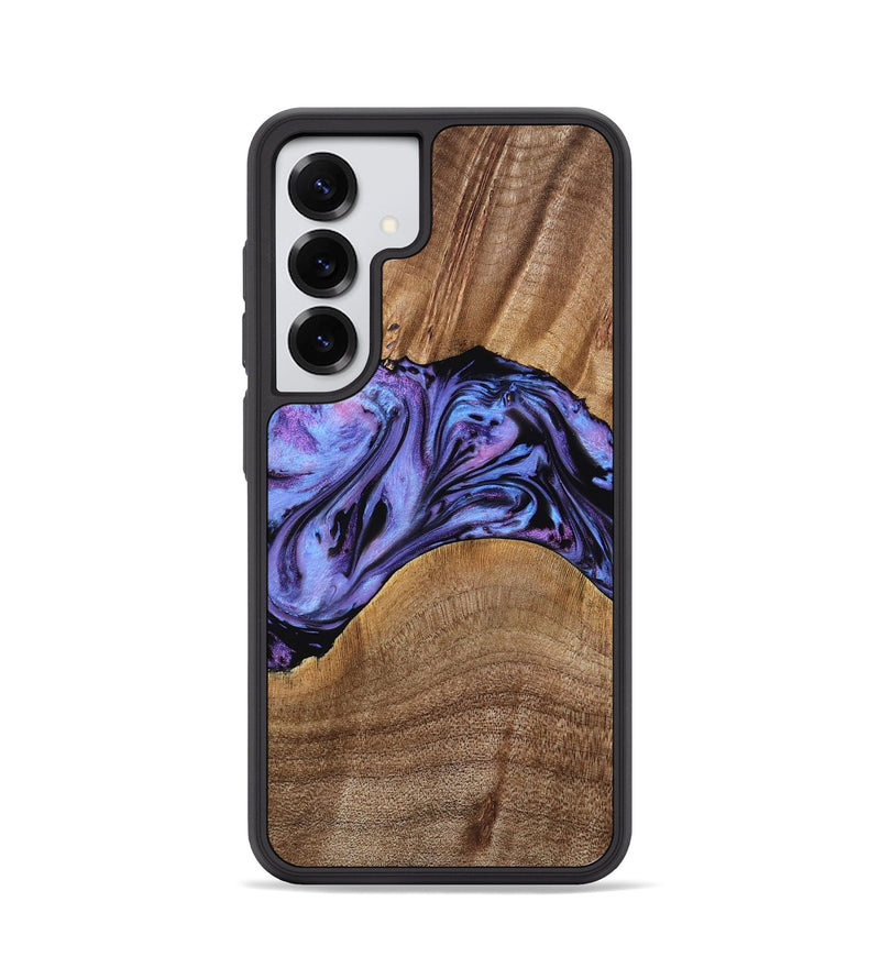 Galaxy S25 Wood Phone Case - Macy (Purple, 771813)