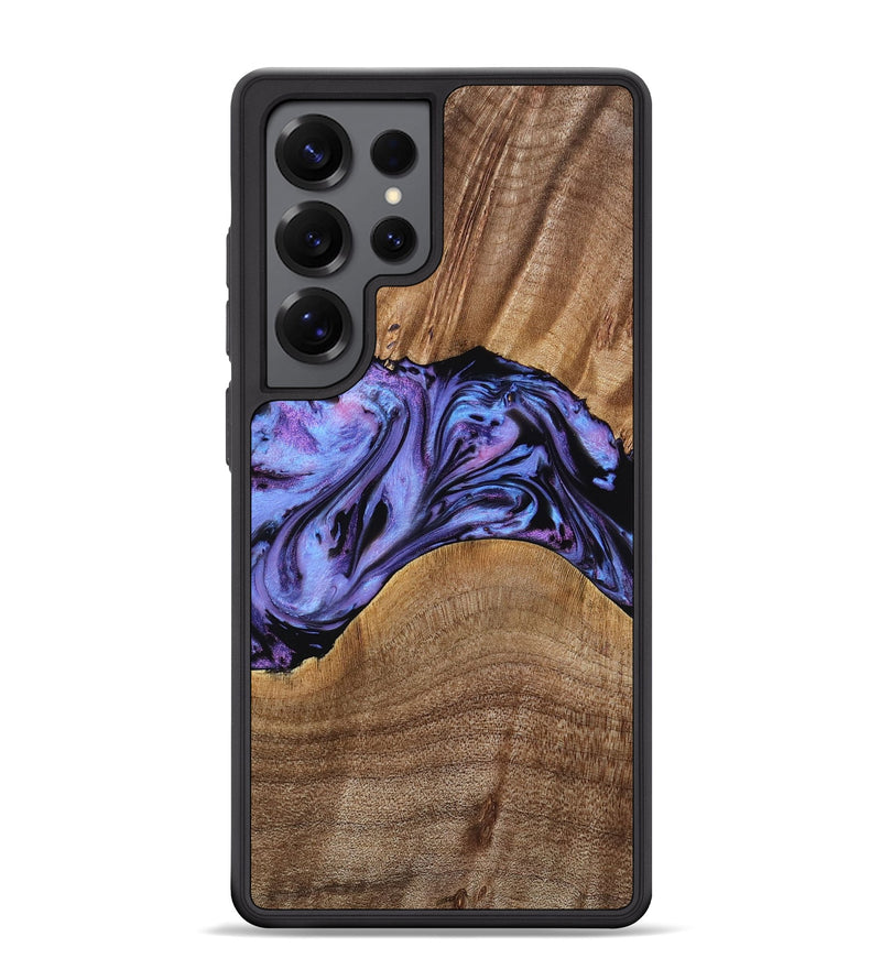 Galaxy S25 Ultra Wood Phone Case - Macy (Purple, 771813)