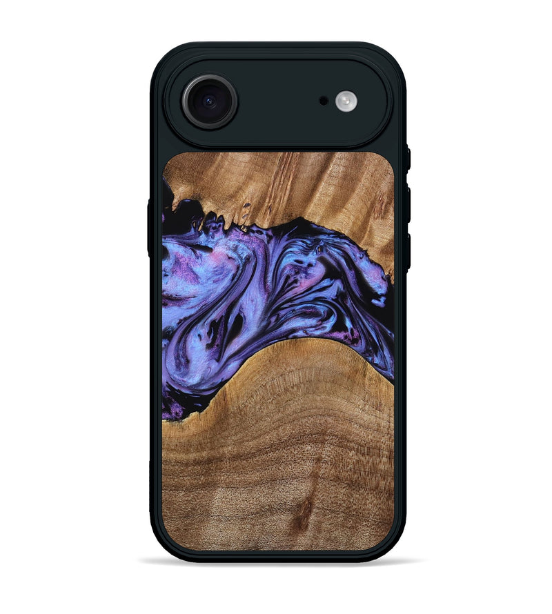 iPhone 17 Air Wood Phone Case - Macy (Purple, 771813)