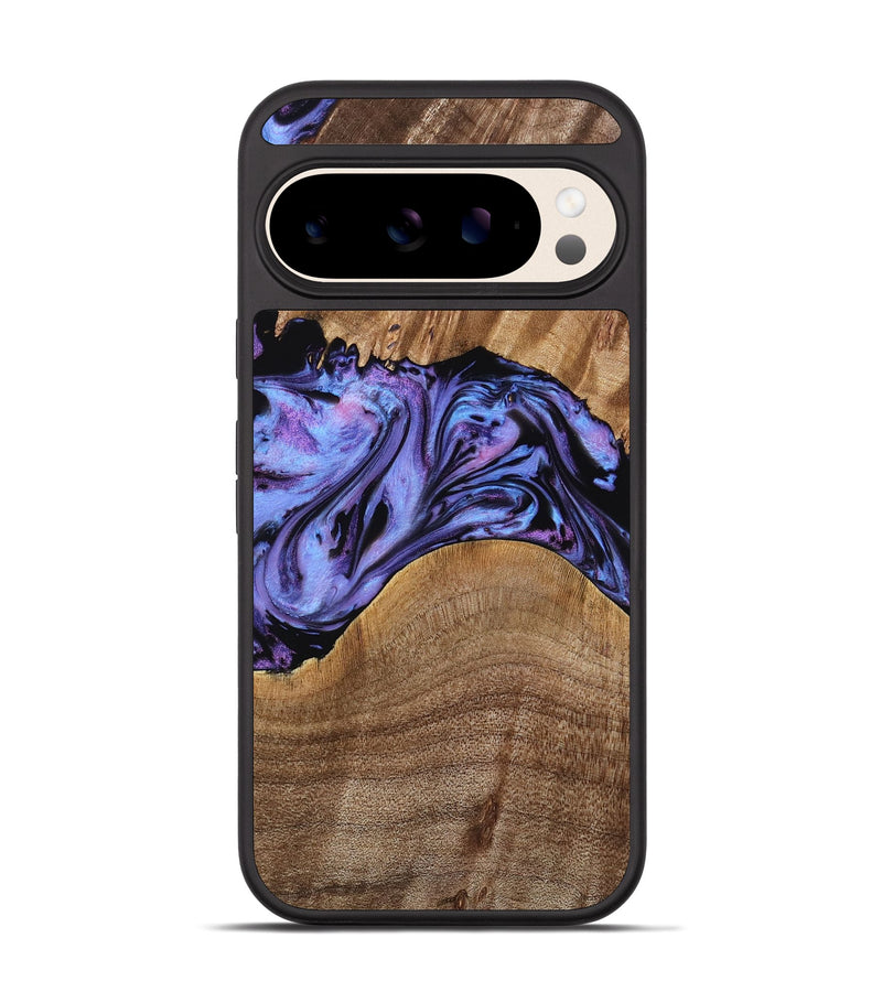 Pixel 10 Wood Phone Case - Macy (Purple, 771813)