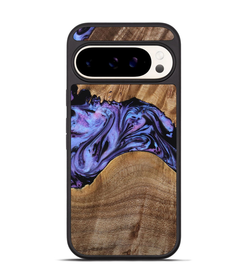 Pixel 9 Pro Wood Phone Case - Macy (Purple, 771813)