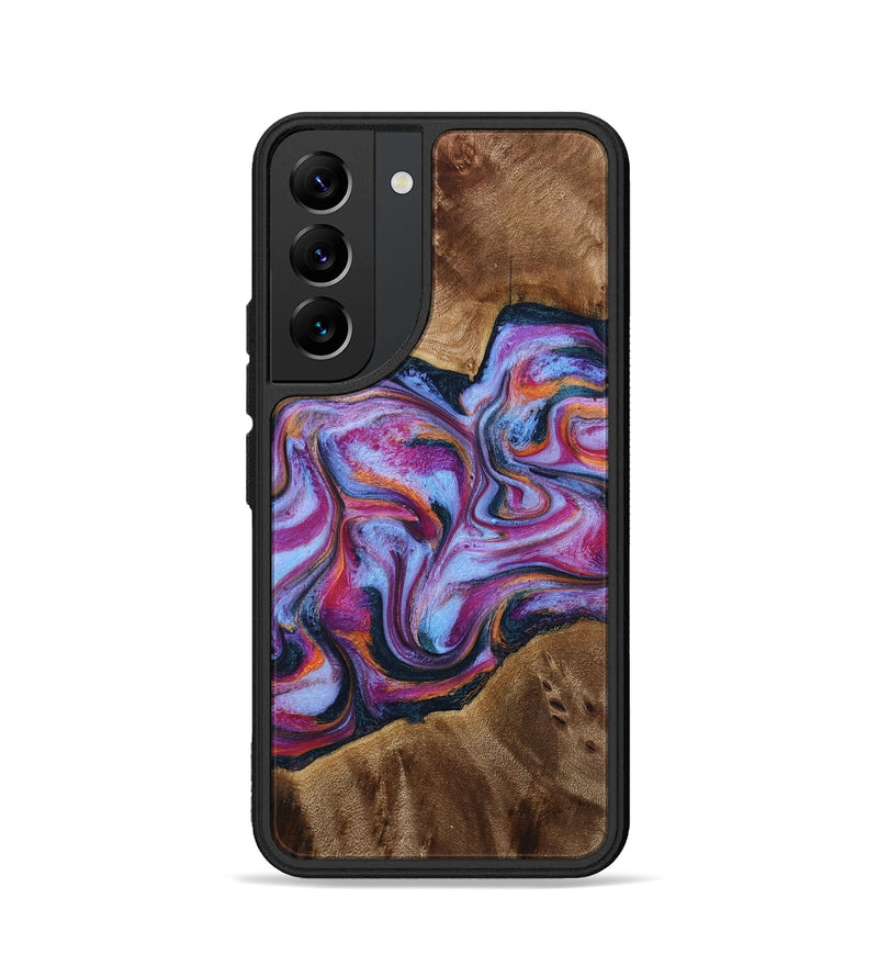 Galaxy S22 Wood Phone Case - Candi (Purple, 772096)
