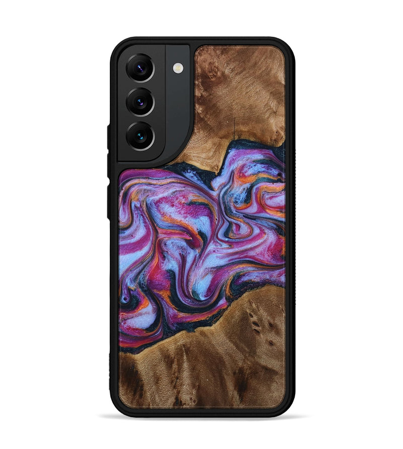Galaxy S22 Plus Wood Phone Case - Candi (Purple, 772096)