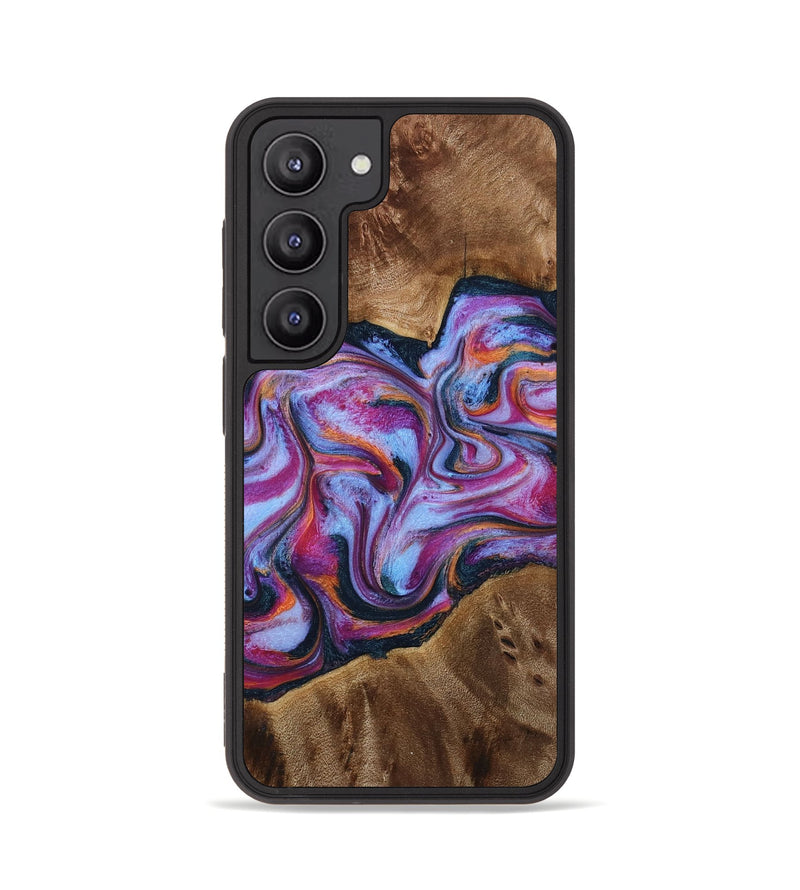 Galaxy S23 Wood Phone Case - Candi (Purple, 772096)