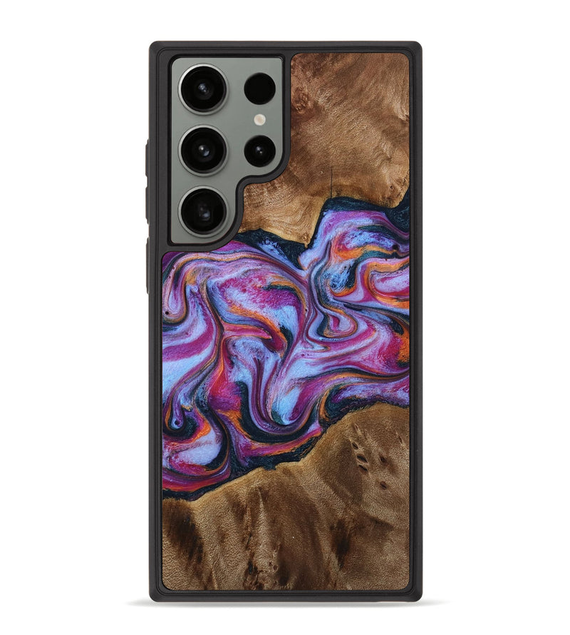 Galaxy S23 Ultra Wood Phone Case - Candi (Purple, 772096)