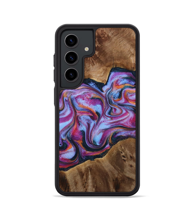 Galaxy S24 Wood Phone Case - Candi (Purple, 772096)