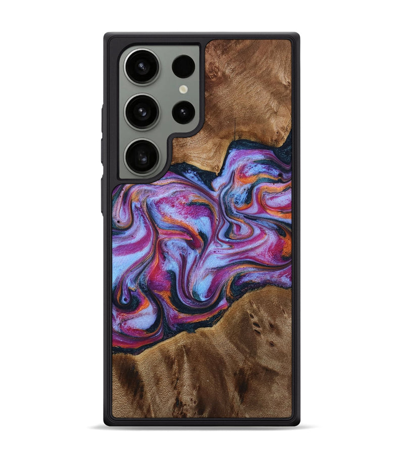 Galaxy S24 Ultra Wood Phone Case - Candi (Purple, 772096)