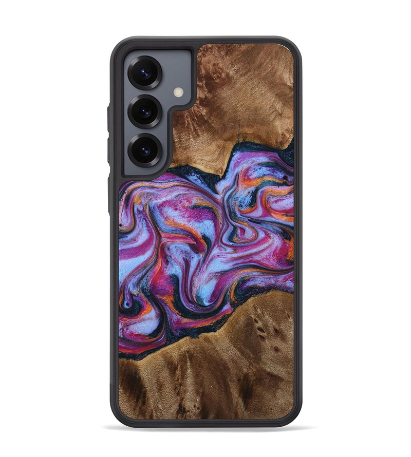 Galaxy S25 Plus Wood Phone Case - Candi (Purple, 772096)
