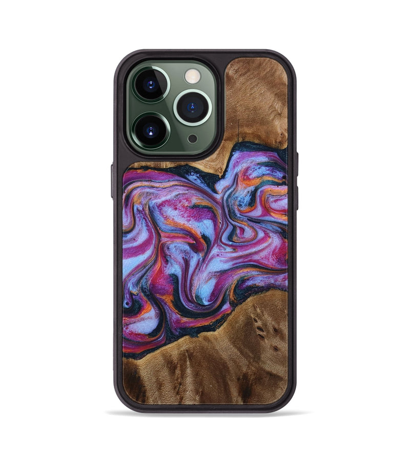 iPhone 13 Pro Wood Phone Case - Candi (Purple, 772096)