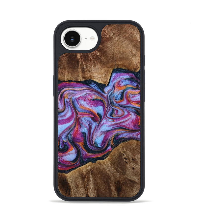 iPhone 16e Wood Phone Case - Candi (Purple, 772096)