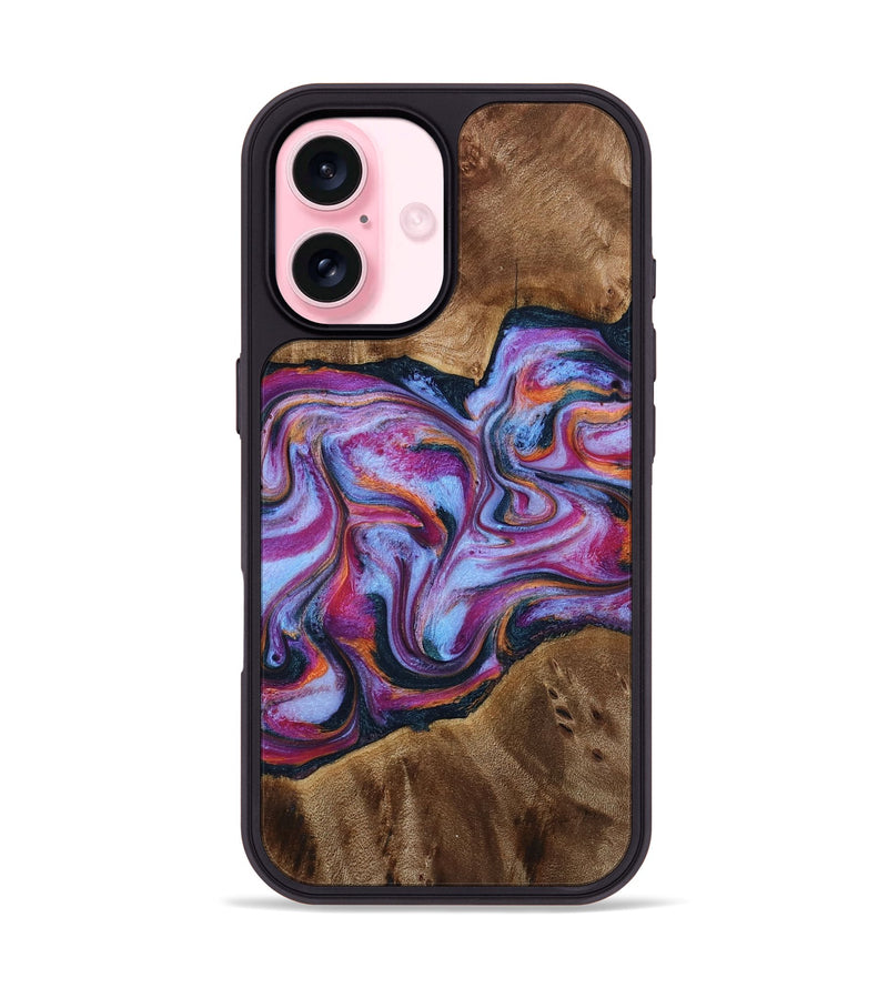 iPhone 17 Wood Phone Case - Candi (Purple, 772096)