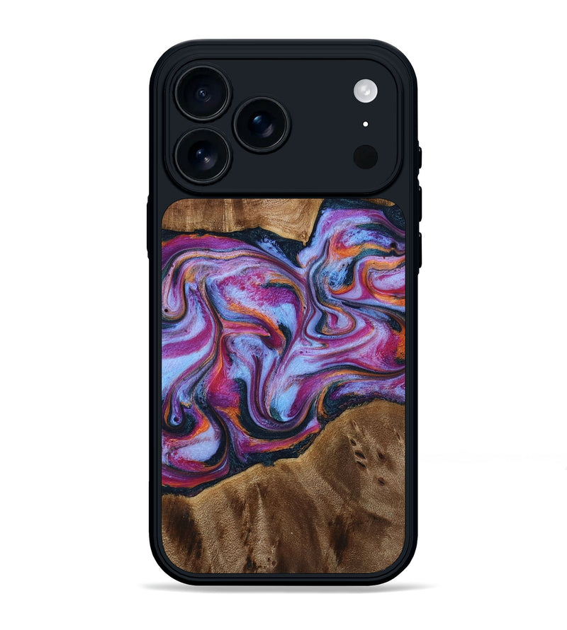iPhone 17 Pro Max Wood Phone Case - Candi (Purple, 772096)