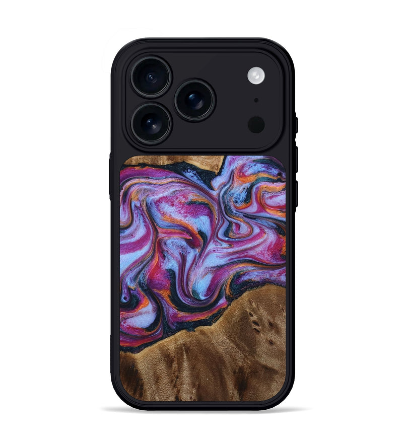 iPhone 17 Pro Wood Phone Case - Candi (Purple, 772096)