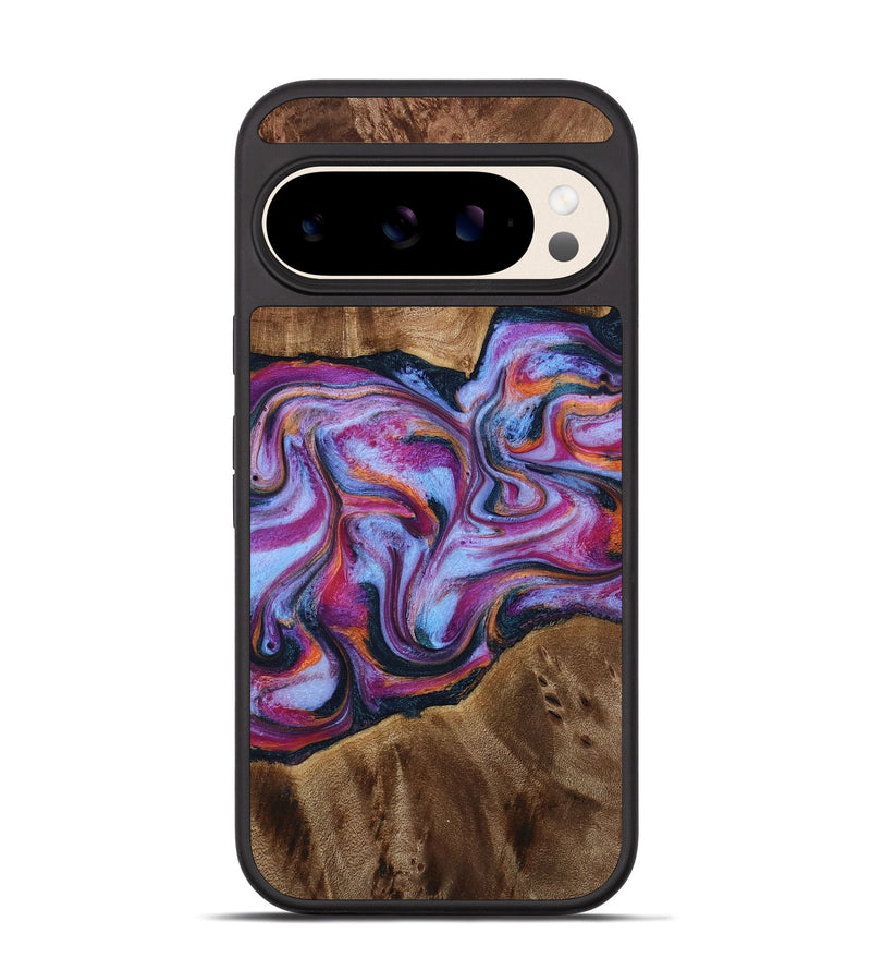 Pixel 10 Wood Phone Case - Candi (Purple, 772096)