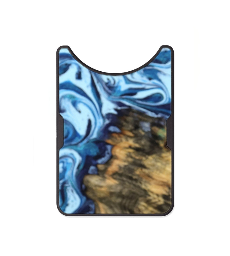 Alloy Wood Wallet - Brayden (Blue, 772203)